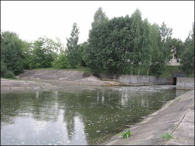 Слияние Свислочи с Вилейско-Минской водной системой за Кривосельской насосной станцией